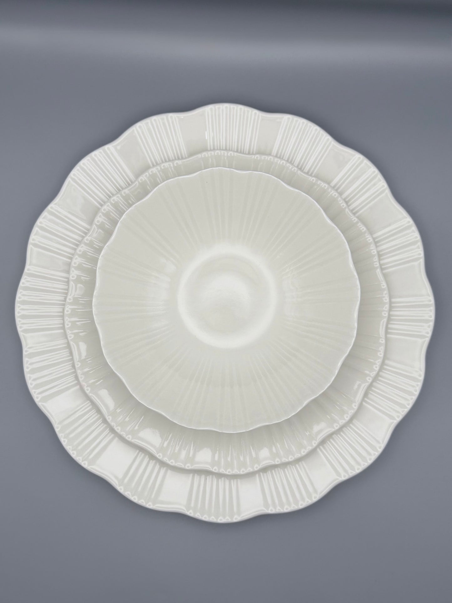 Service Aura blanc, 6 pers / 24 pcs